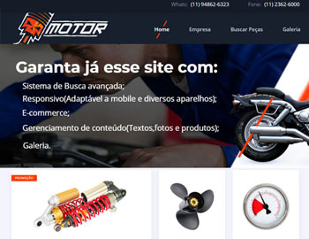 site para vendas de peças